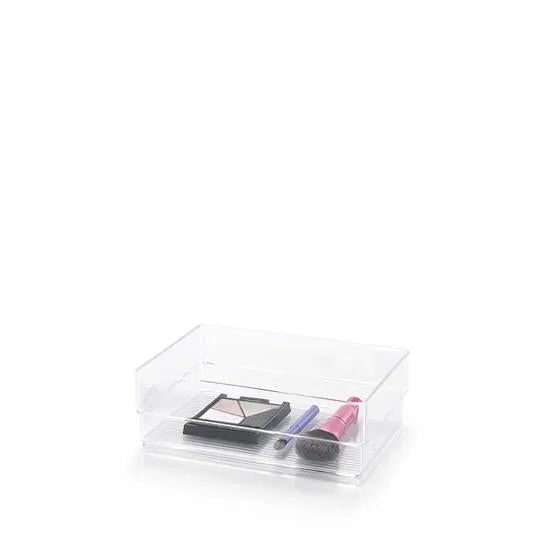 Plastic Forte Organizer Nº4 - 15 x 5 x 11.5cm, Transparent