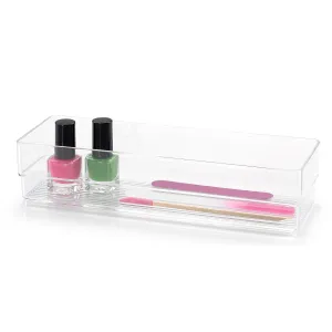 Plastic Forte Organizer Nº7 – 5 x 7.5 x 23cm, Transparent