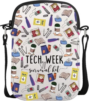 POFULL Theatre Tech Week Gift Tech Week Survival kit Travel Crossbody Bag Theatre Lover Gift