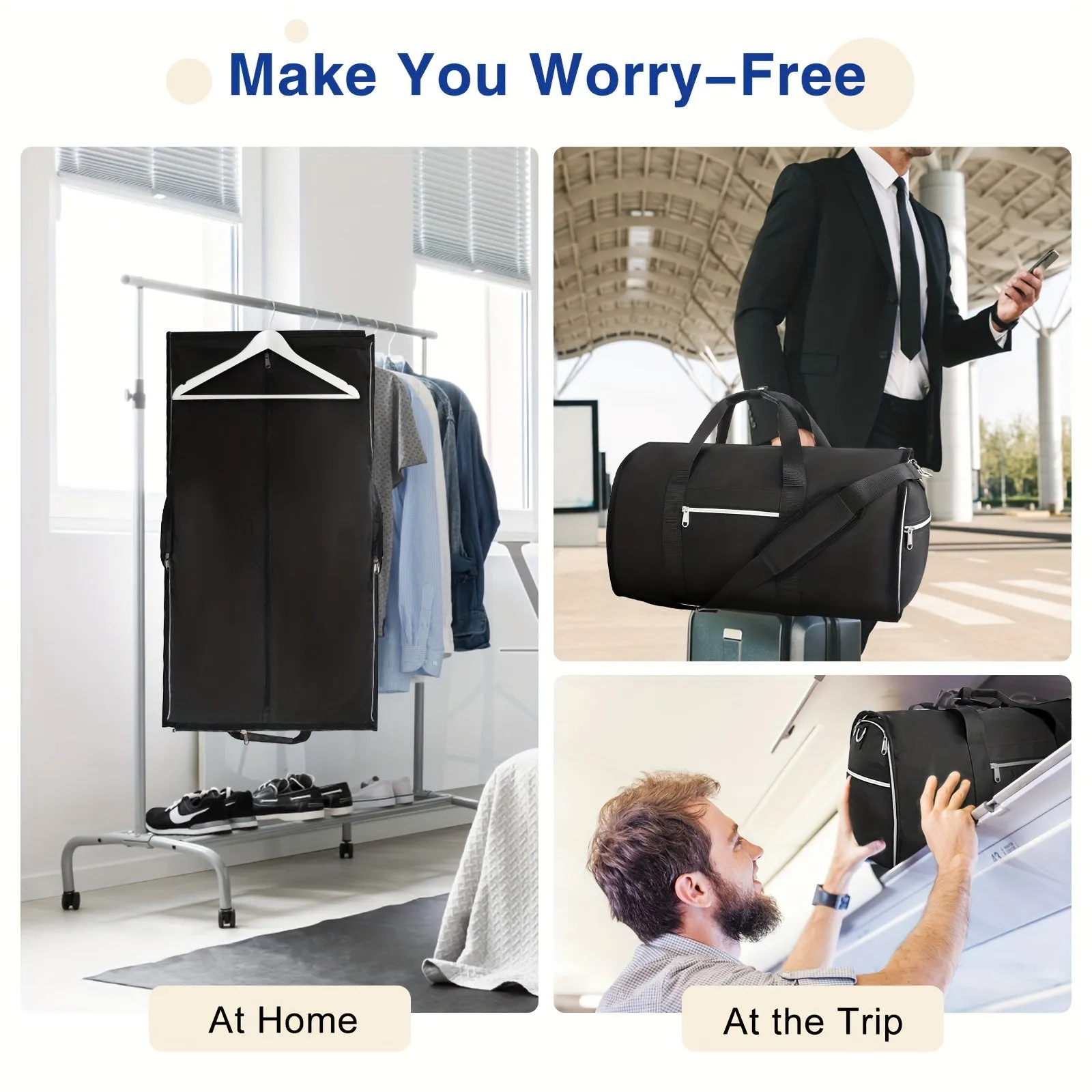 Portable Convertible Duffel Bag