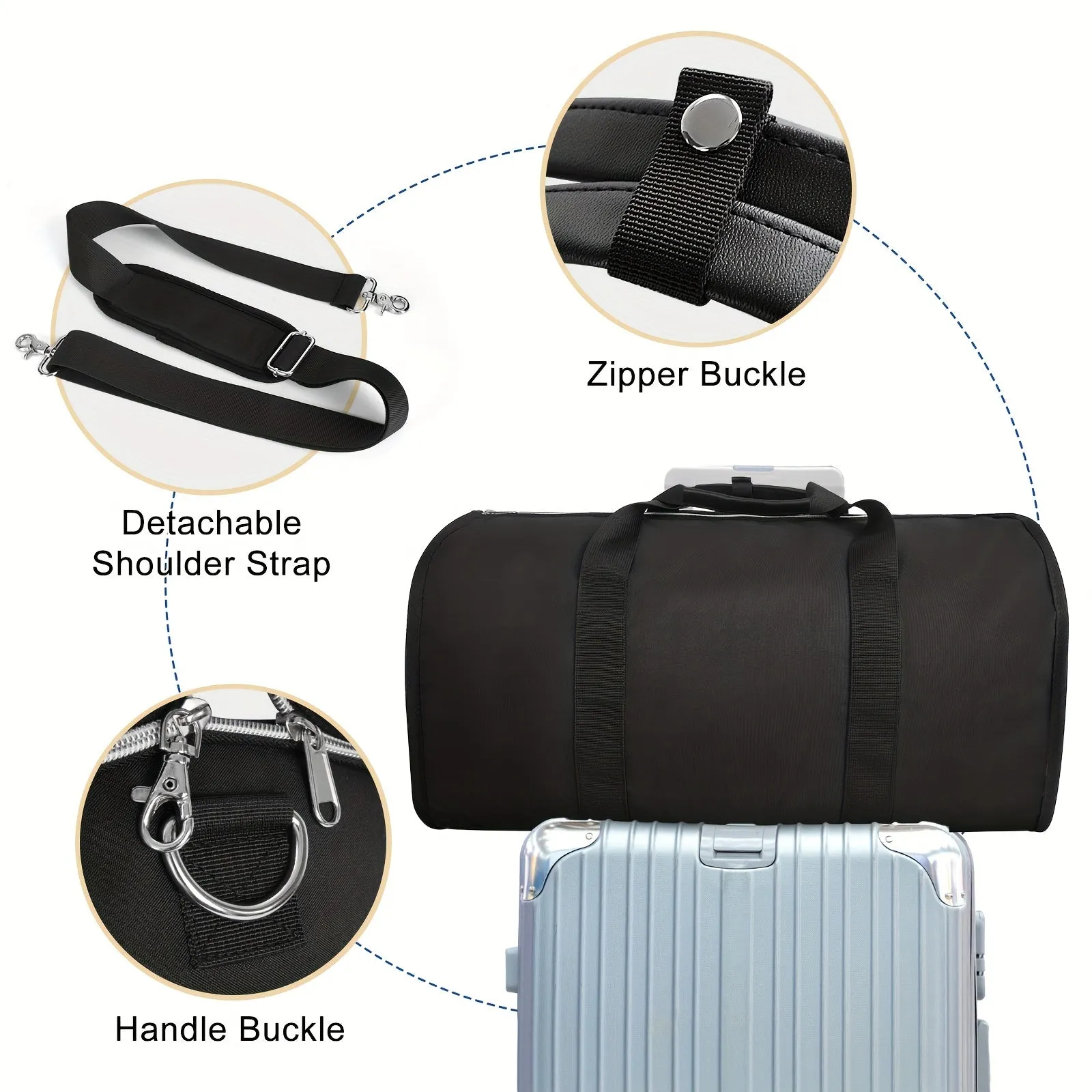 Portable Convertible Duffel Bag