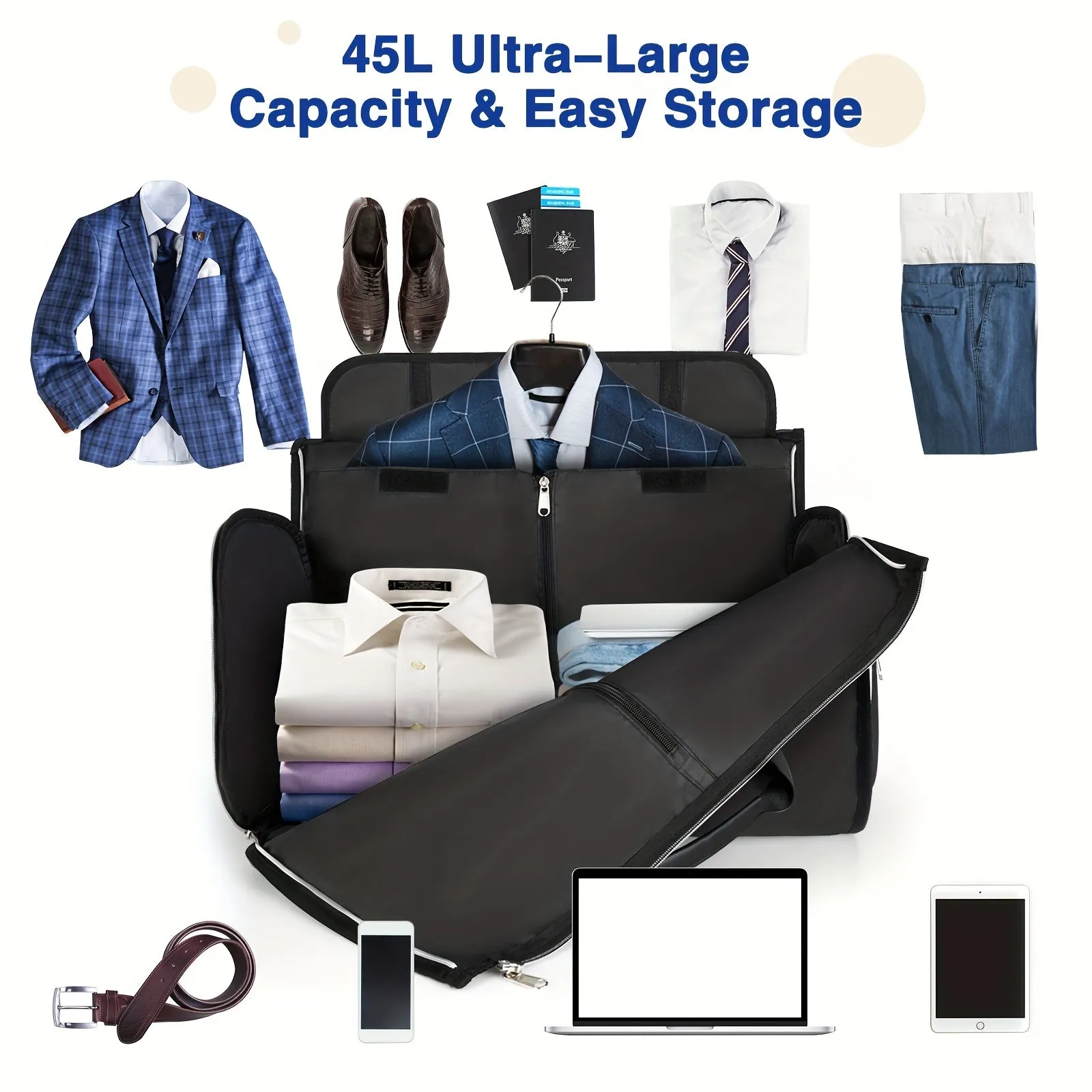 Portable Convertible Duffel Bag