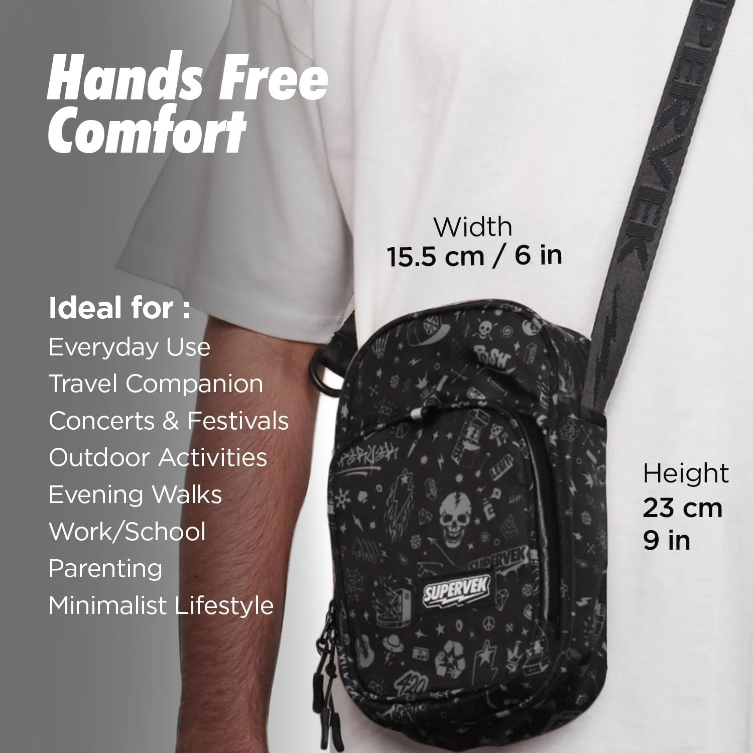 Pro Crossbody Sling Bag