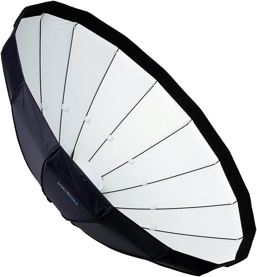 Pro Studio Solutions EZ-Pro 56in (140cm) Beauty Dish and Softbox Combination w/Elinchrom Speedring - Soft Collapsible Beauty Dish with Speedring for Bayonet Mountable Strobe, Flash and Monolights