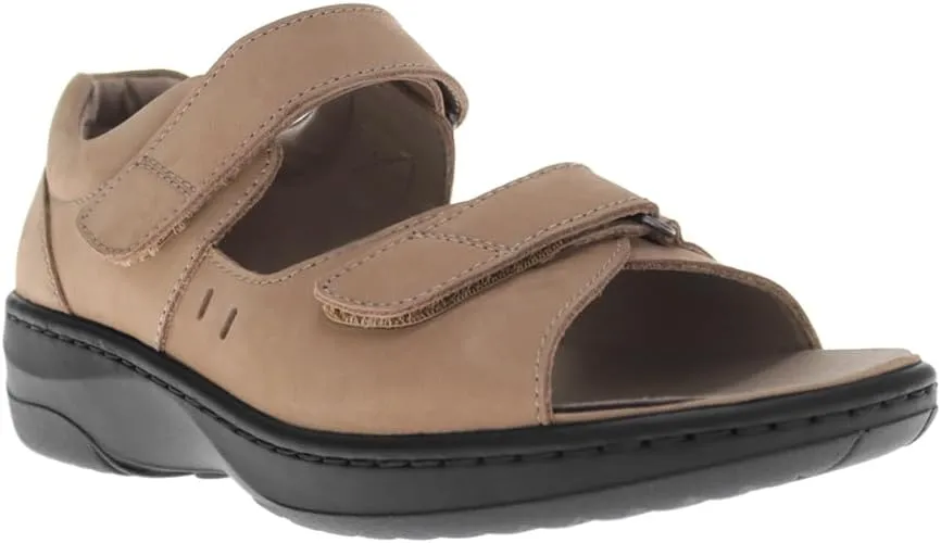 Propet Womens Gemma Footbed Casual Sandals Casual - Black