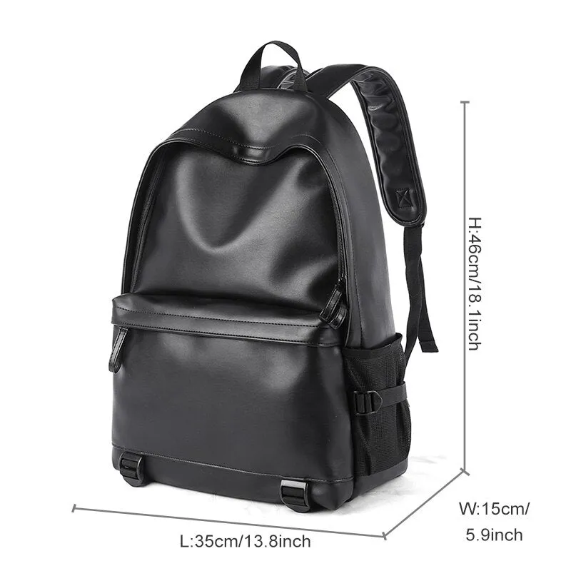 PU Leather Backpack