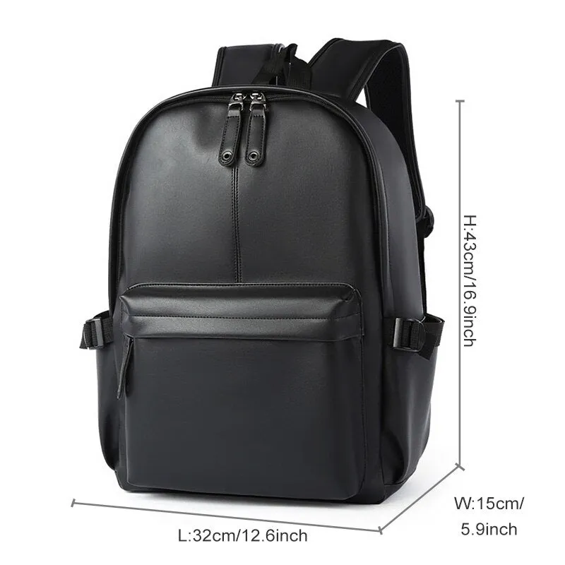 PU Leather Backpack