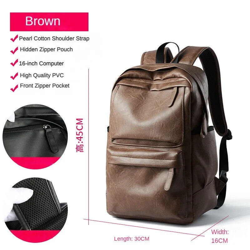 PU Leather Backpack