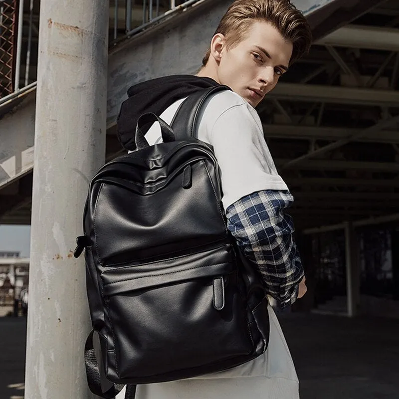 PU Leather Backpack