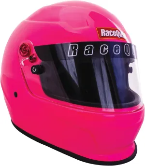 RACEQUIP Full Face Helmet PRO20 Series Snell SA2020 Rated Hot Pink Large 276885