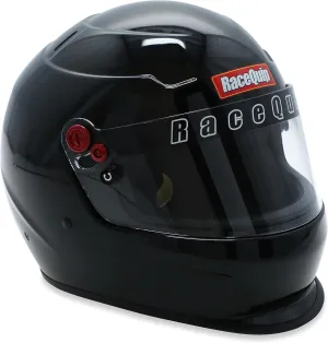 RACEQUIP Full Face Helmet PRO20 Series Snell SSA2020 Rated Gloss Black Medium 276003