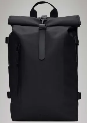 RAINS Unisex Large W3 Rolltop Rucksack