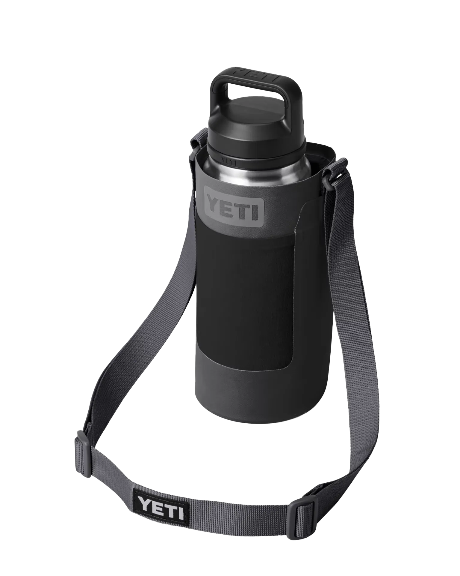 Rambler Bottle Sling in Charcoal