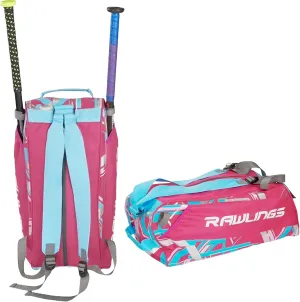 Rawlings | REMIX Duffel Equipment Bag | T-Ball & Youth Baseball/Softball | Multiple Colors