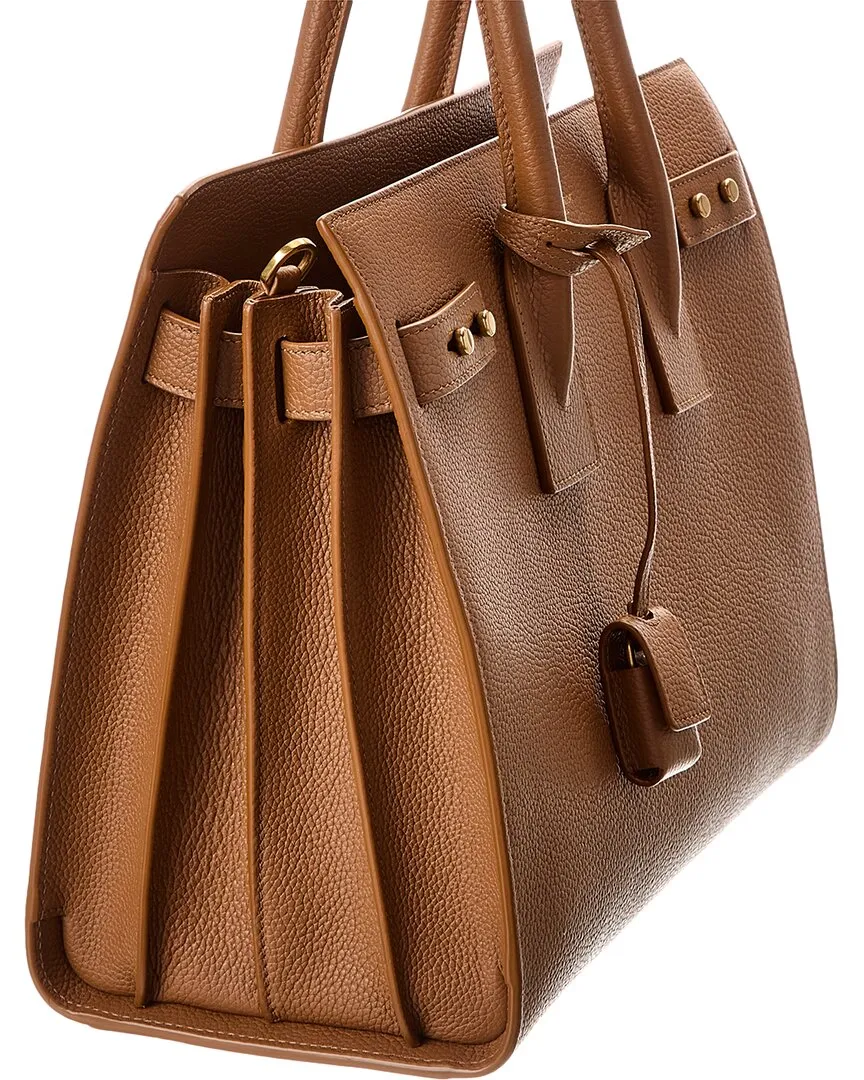 Saint Laurent Sac De Jour Leather Tote