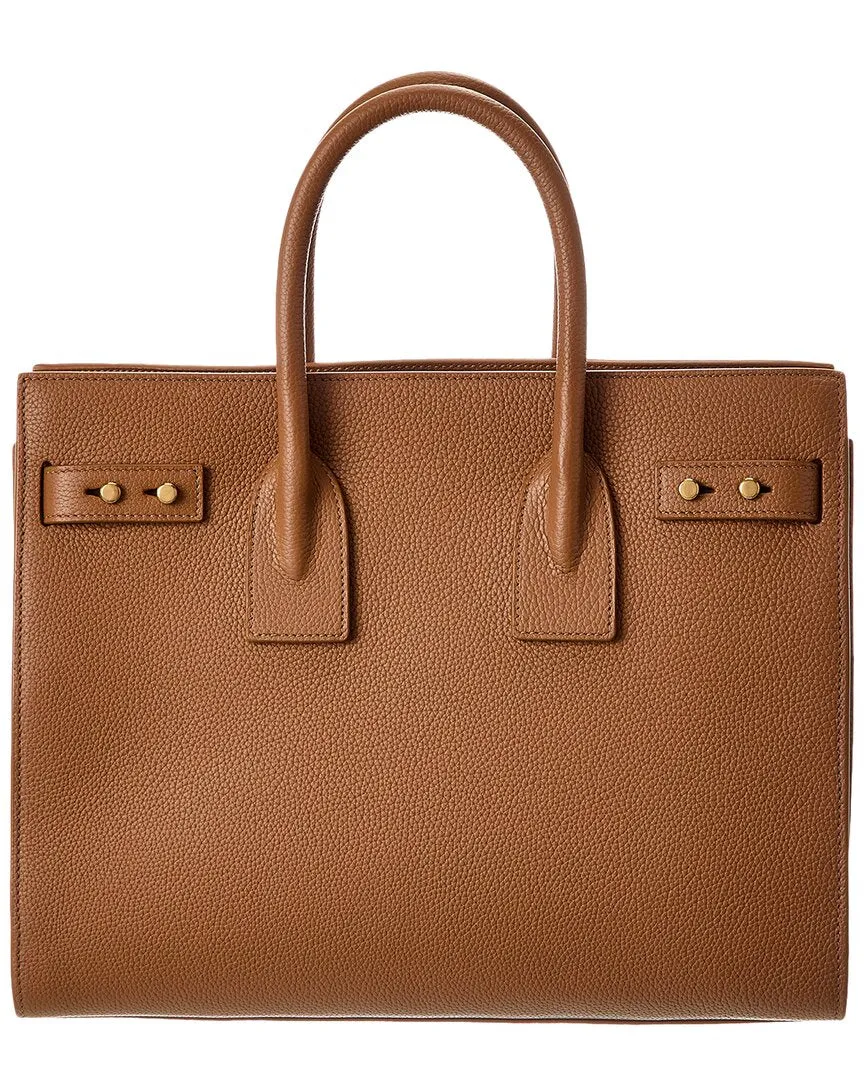 Saint Laurent Sac De Jour Leather Tote