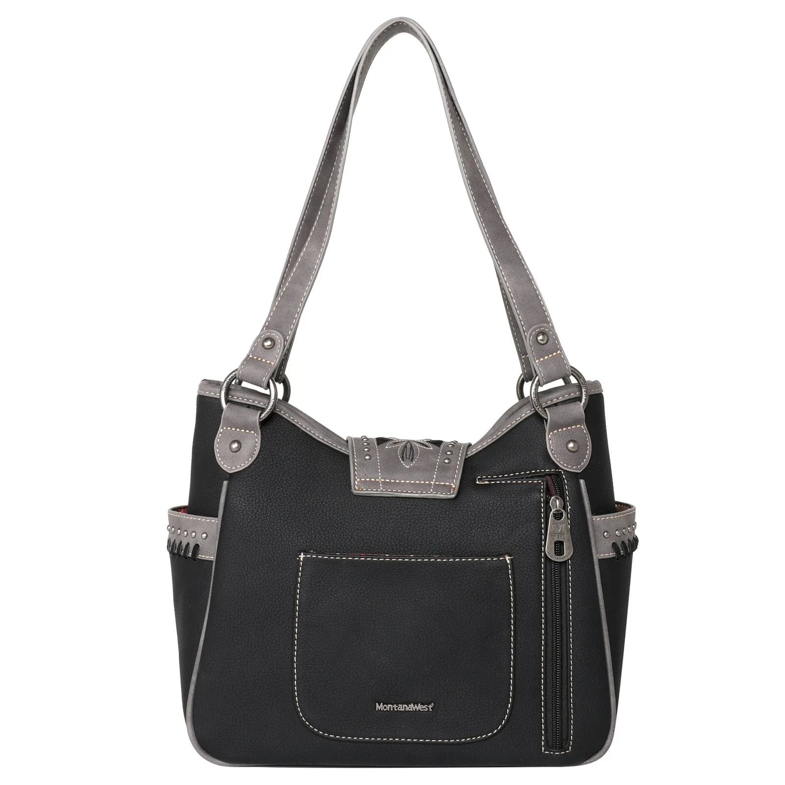 SALE Montana West Floral Embroidered Buckle Collection Concealed Carry Satchel