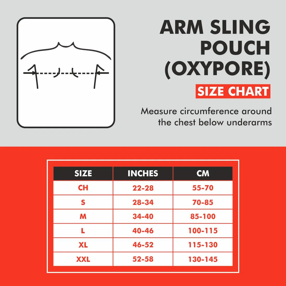 SAMSON Pouch Arm Sling ( OxyPore )