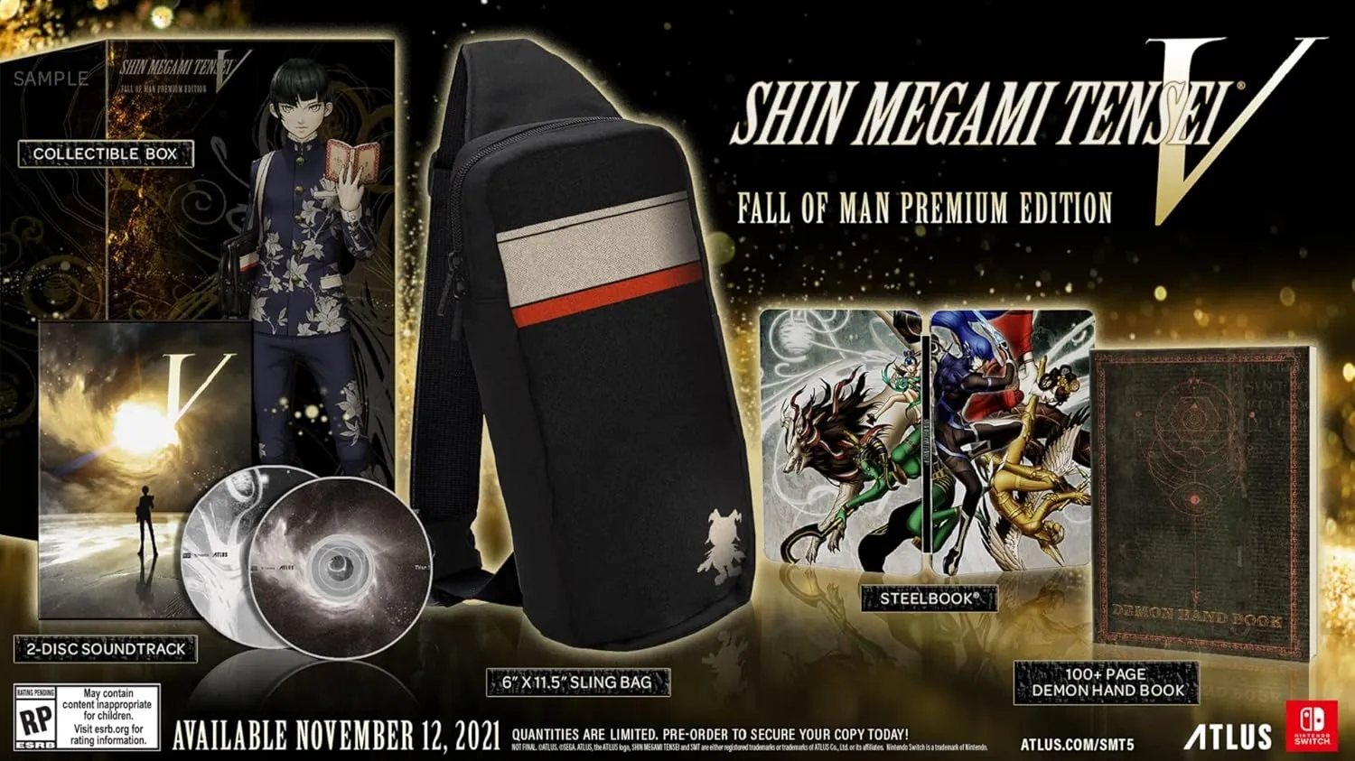 Shin Megami Tensei V: Premium Edition - Nintendo Switch