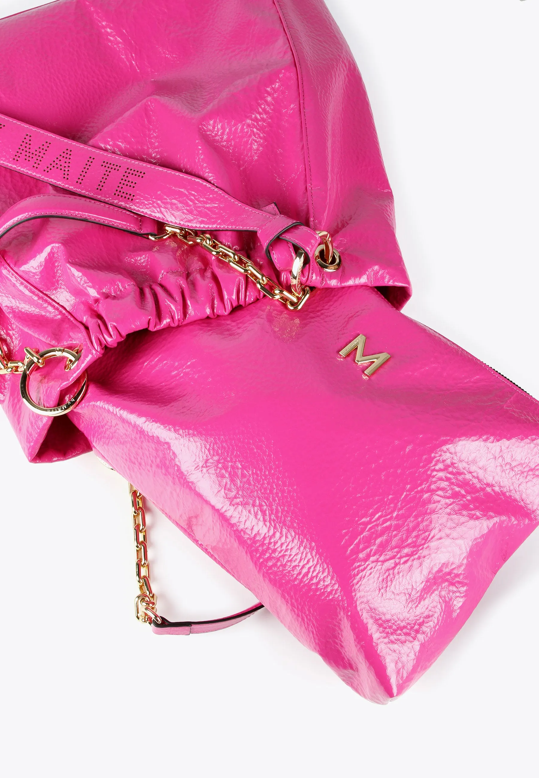 Shiny tote bag