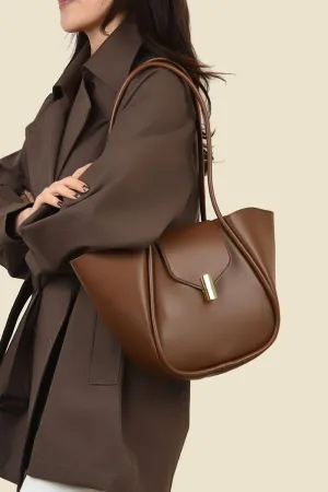 Shoulder Bag with Removable Pouch