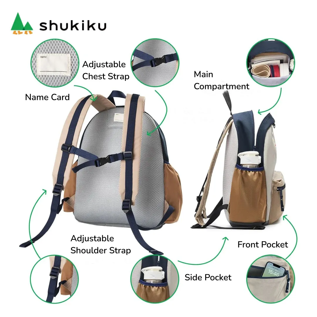 Shukiku - Classic Outing Backpack: Light Khaki