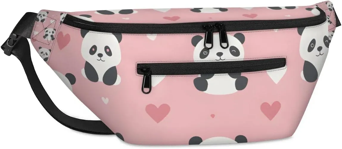 Shy Panda Crossbody Sling Bags Multipurpose Sling Backpack Shoulder Bag For Men Women Lightweight Travel Backpack Waist Bag Fanny Packs Purses Handbags Chest Bag