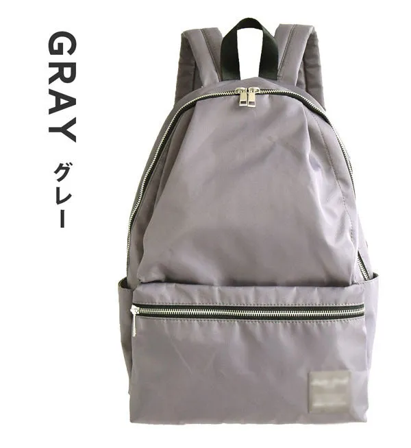 Simple Pure Color Nylon Female Printed Backpacks