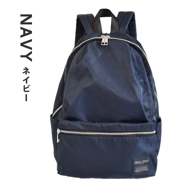 Simple Pure Color Nylon Female Printed Backpacks