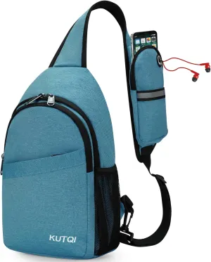 Sling Backpack Crossbody Sling Bag for Women Men Multipurpose Travel Essentials Hiking Chest Bag Daypack