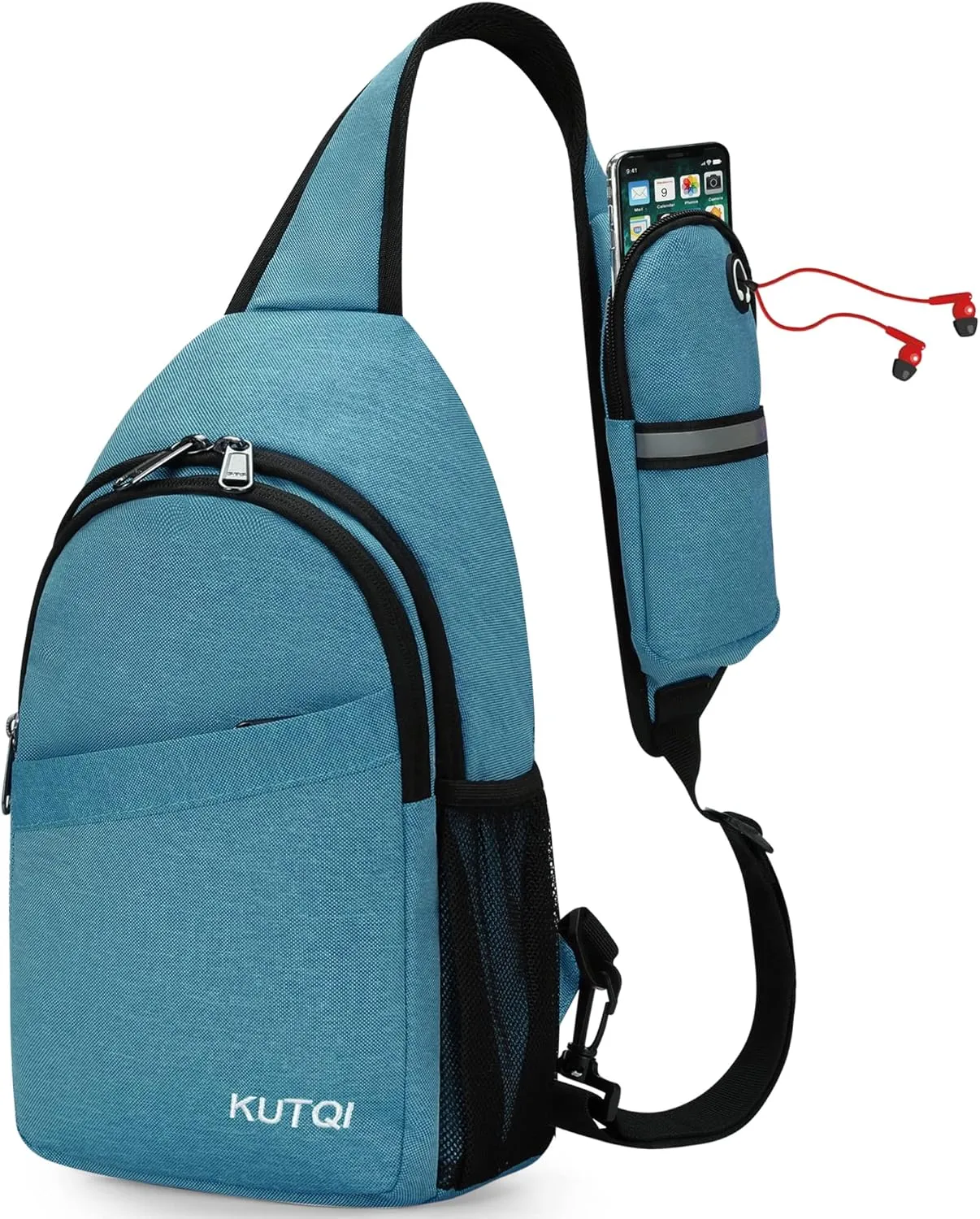 Sling Backpack Crossbody Sling Bag for Women Men Multipurpose Travel Essentials Hiking Chest Bag Daypack
