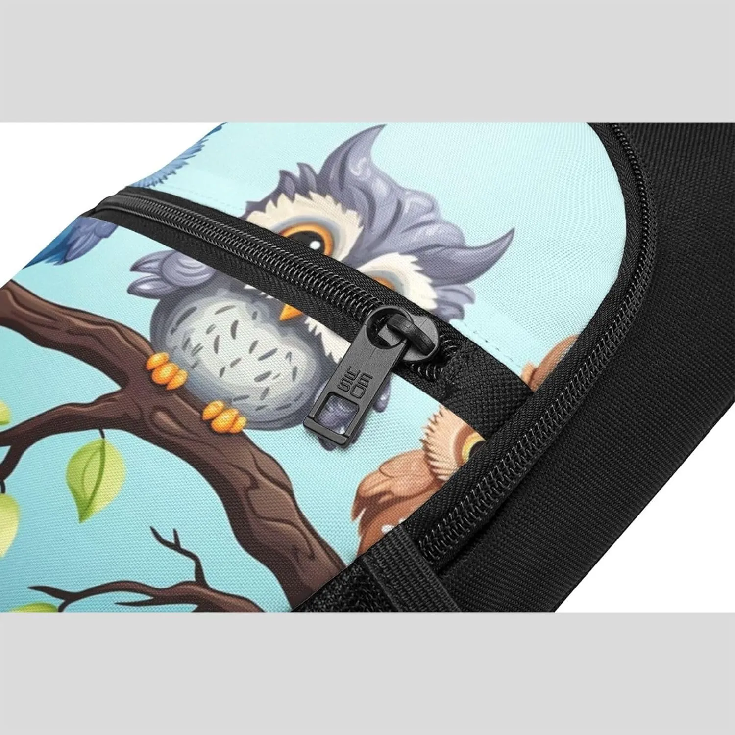 Sling Bag Backpack for Men Women Crossbody Owls on a branch Chest Bag Crossbody Bag for Travel Sport Running