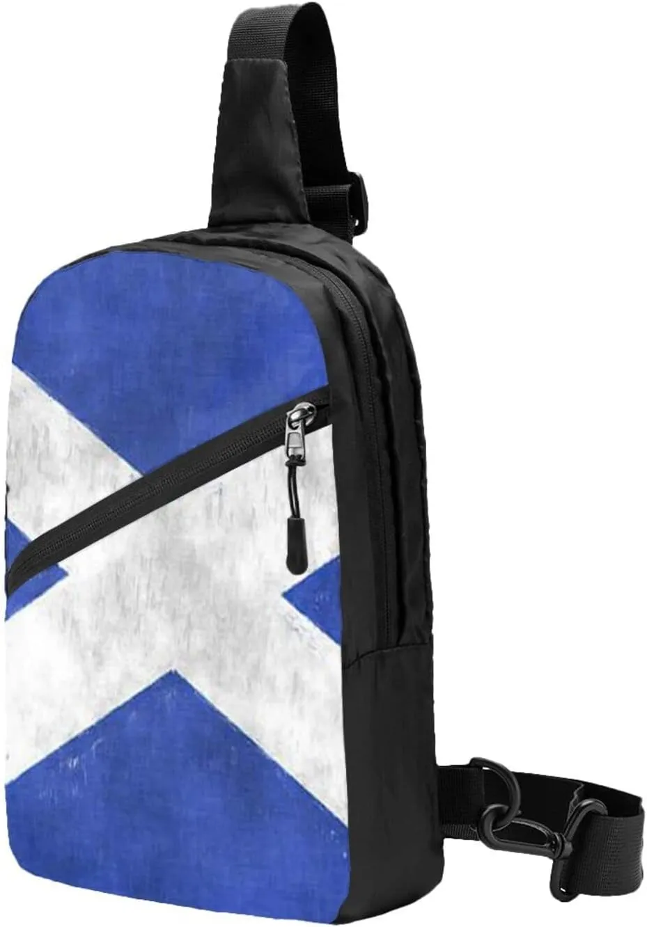 Small Crossbody Sling Backpack Anti Theft Backpack For Traveling Chest Scottish Shoulder Bag For Men Women