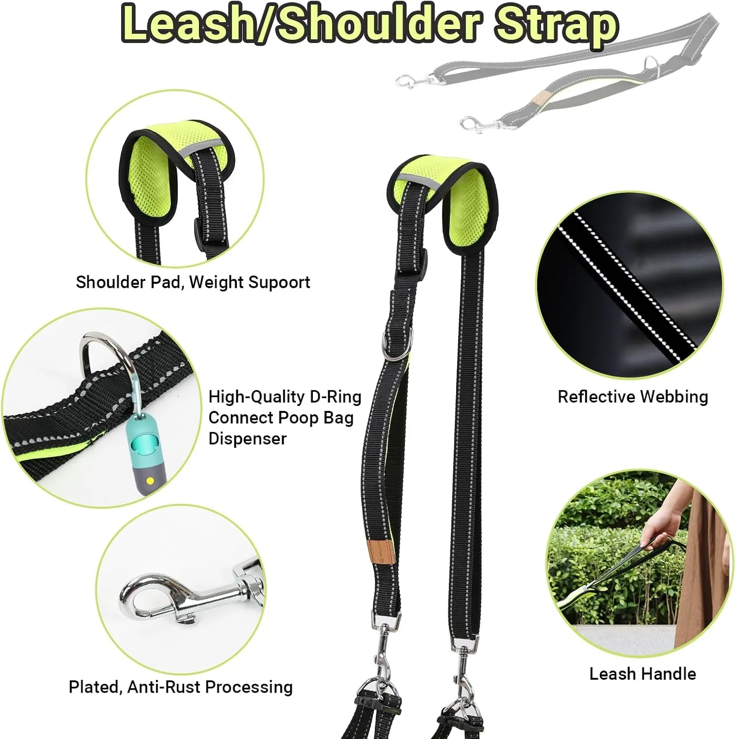 Small Dog Wheelchair for Back Legs, for Small Breed Dog - Includes High-Visibility Vest, Leash & Sling Lift, for Arthritis, Paralyzed, Injured, or Disabled Dogs