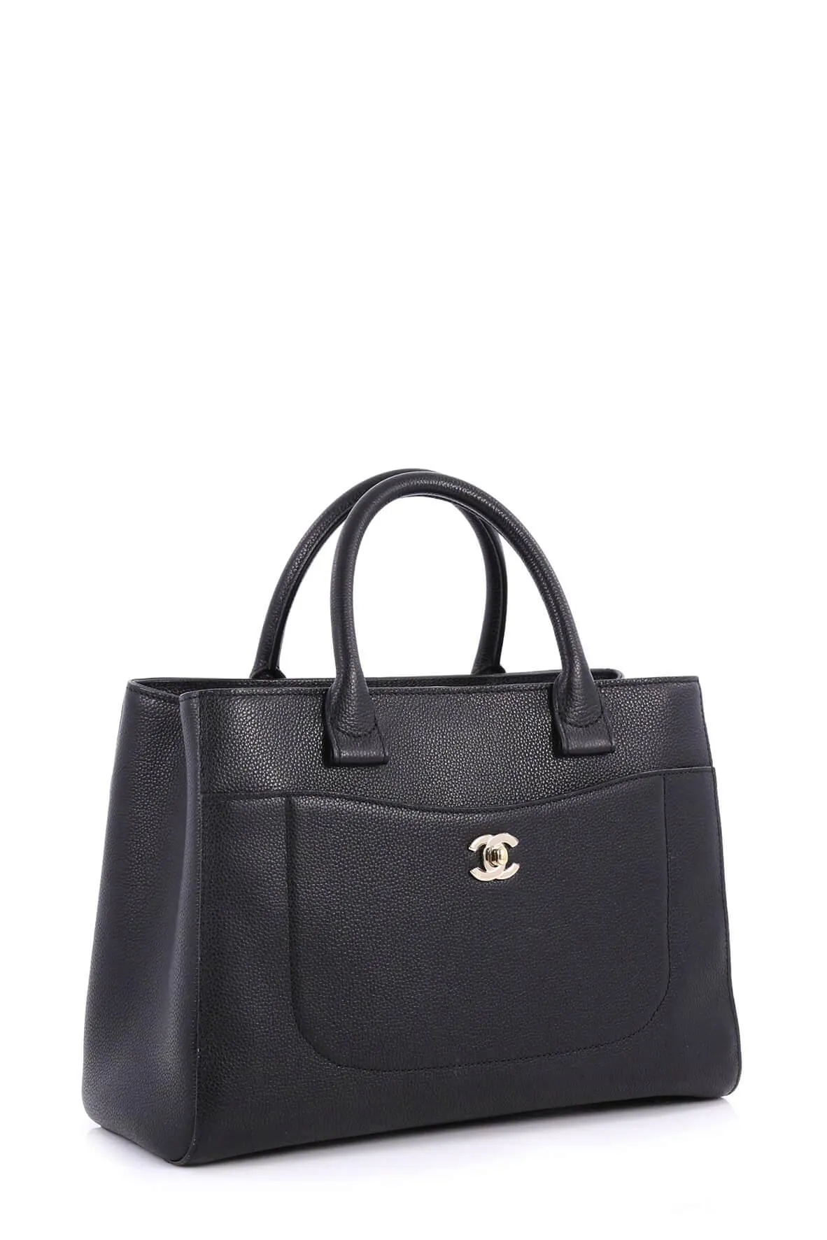 Small Neo Executive Shopping Tote Black