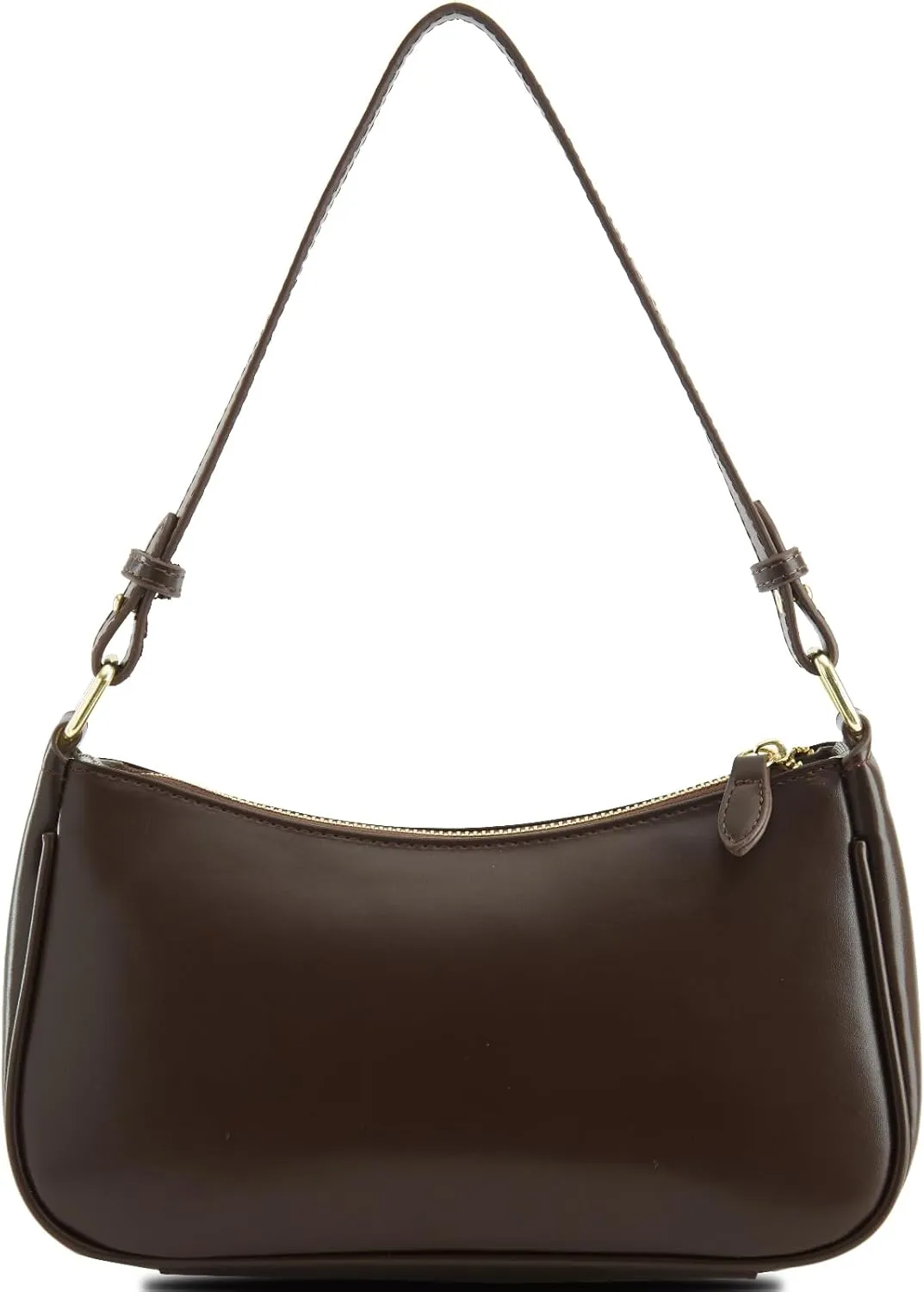 Small Shoulder Bag for women Clutch Purse Handbag with 2 Removable Straps and Zipper Closure Crossbody Bags