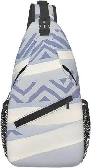 Snow mound Cross Chest Bag Diagonally Men Women Crossbody Shoulder Bag Casual Fashion Travel Bag Sling Backpack