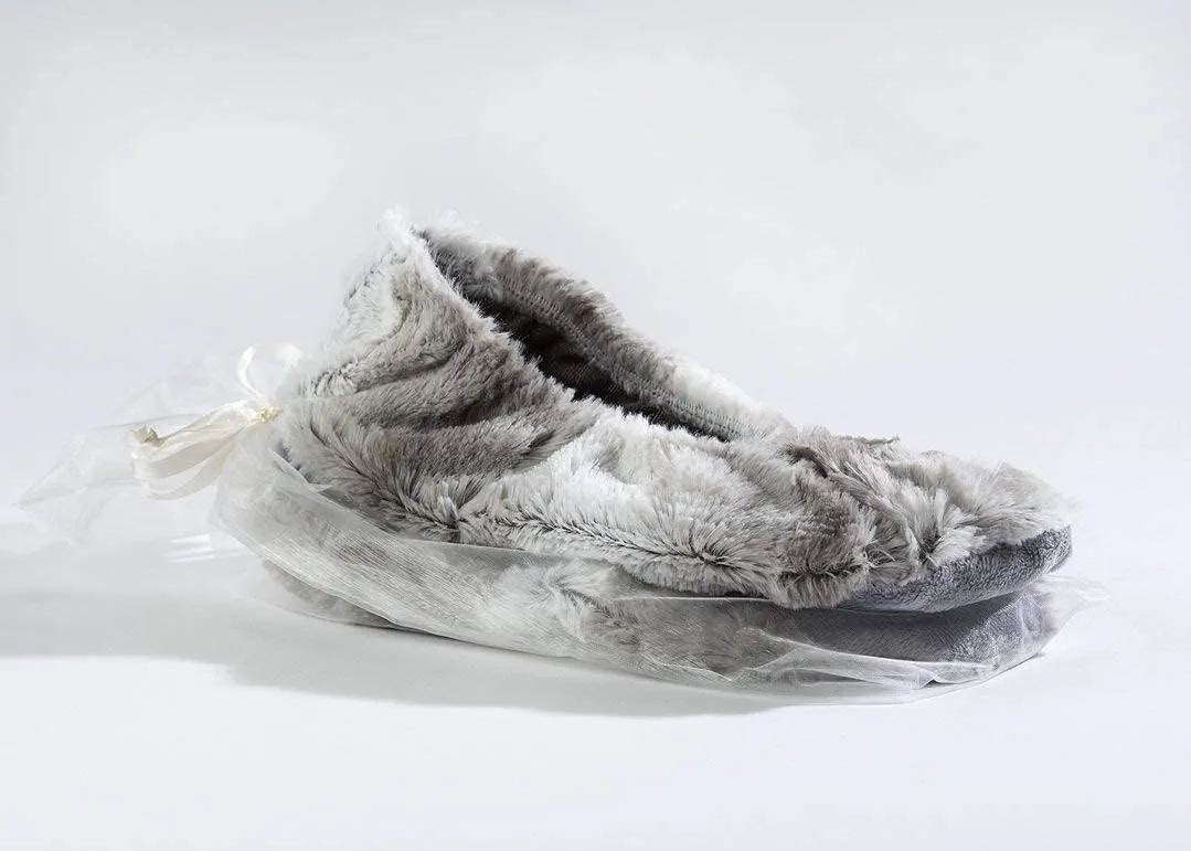 Sonoma Lavender Spa Footies, Microwavable Heated Slippers, Luxury Herbal Footies, Herbal Aromatherapy Foot Warmer