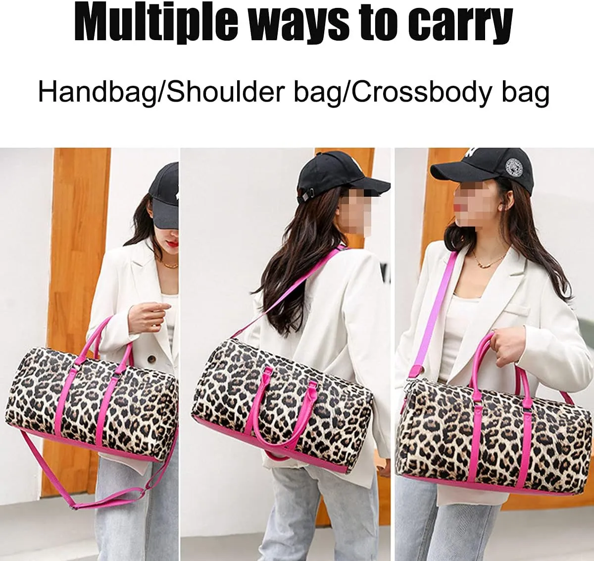 Sports Gym Bag Travel Bag Casual Duffel Bag for Men and Women Lightweight