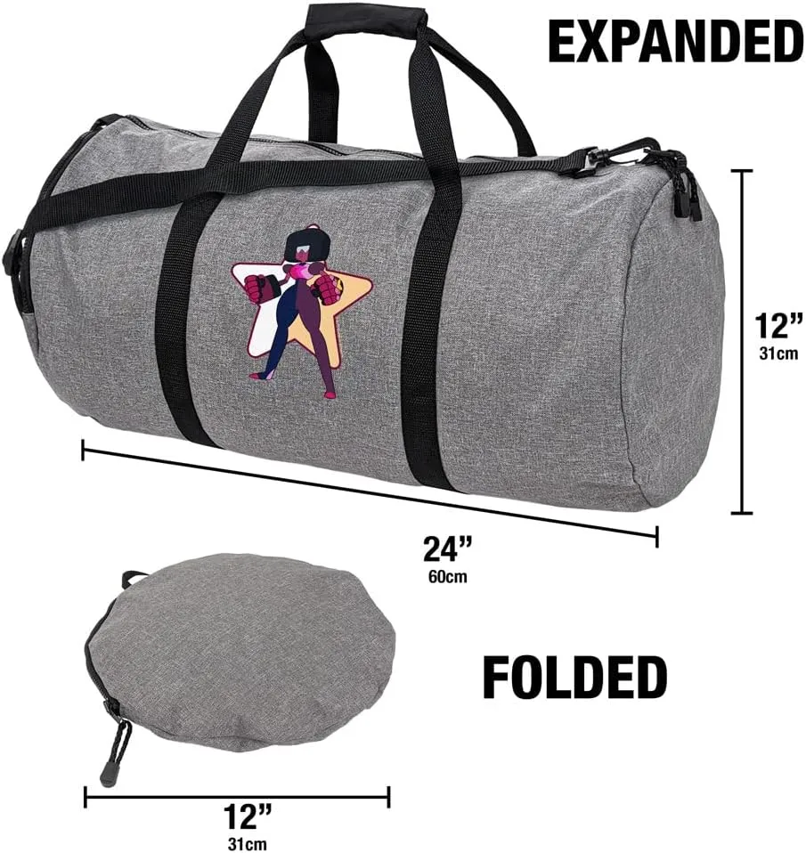 Steven Universe Garnet Star Lightweight Duffel Bag for Sports and Gym Packable for Travel