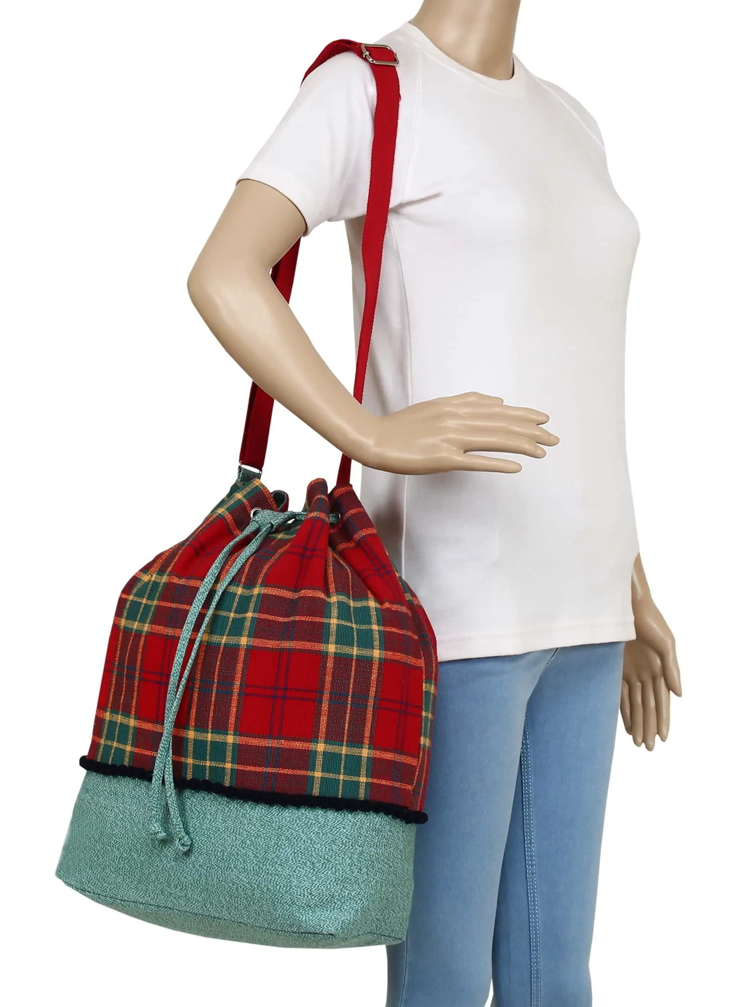 Streak Canvas Sling Bag