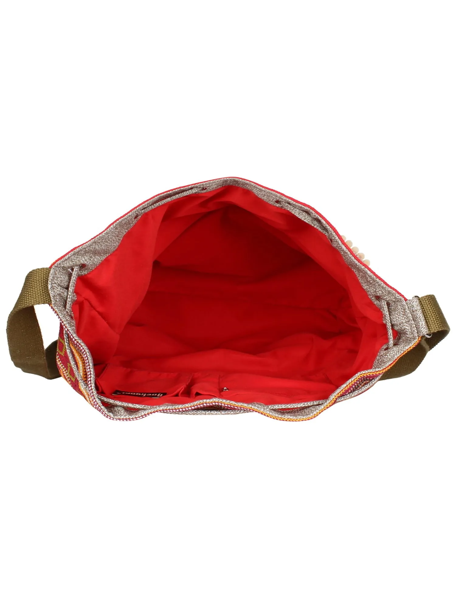 Streak Canvas Sling Bag