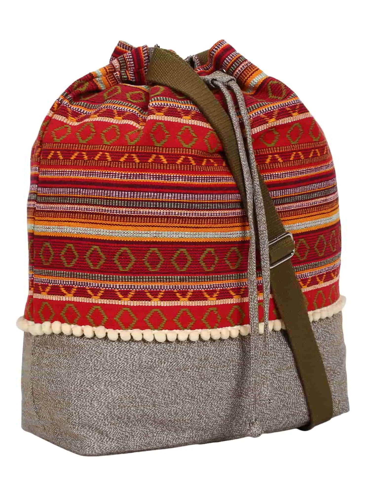 Streak Canvas Sling Bag