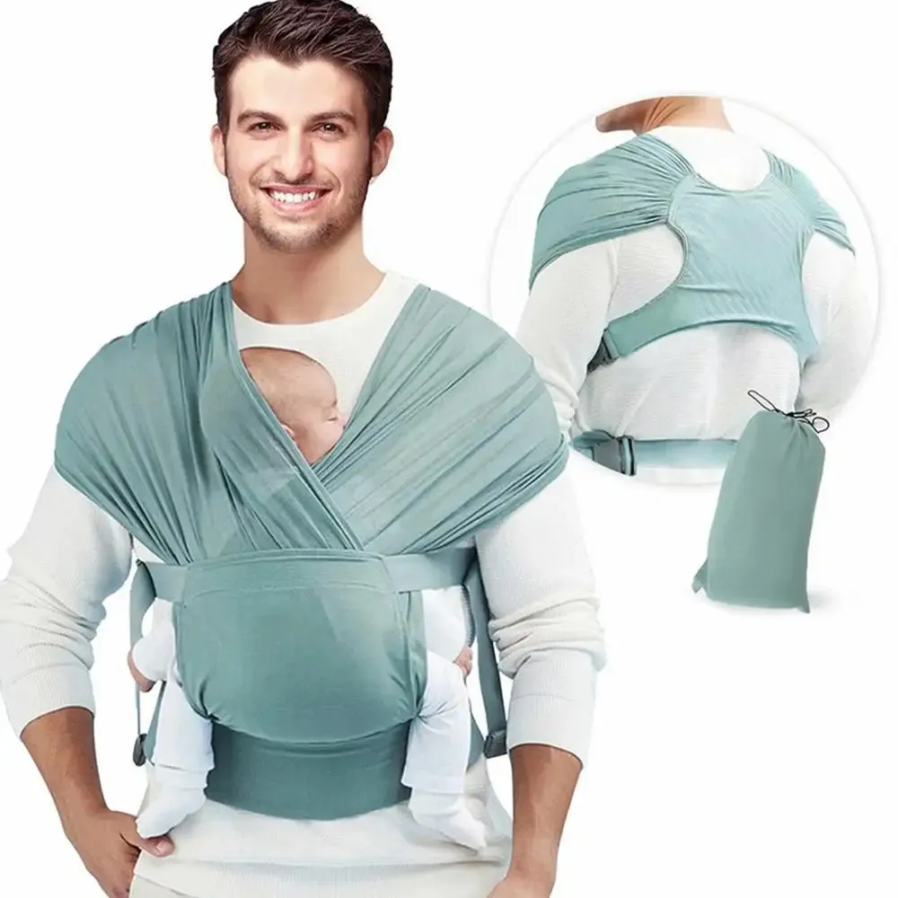 Stretchy Ergo Baby Carrier: Soft, Breathable Sling
