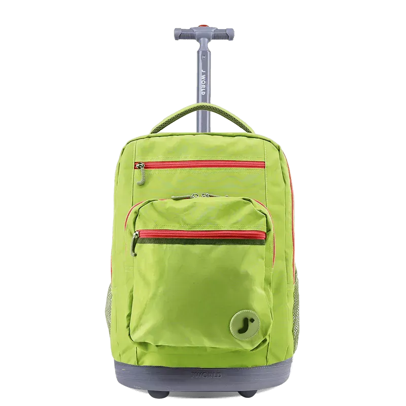 Sundance Laptop Rolling Backpack (20 Inch) in Celery