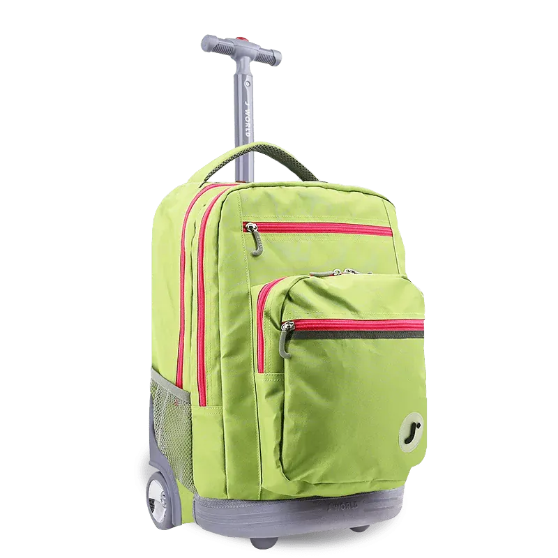 Sundance Laptop Rolling Backpack (20 Inch) in Celery