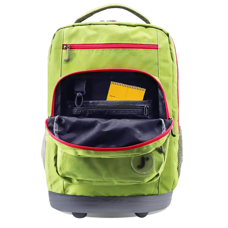 Sundance Laptop Rolling Backpack (20 Inch) in Celery