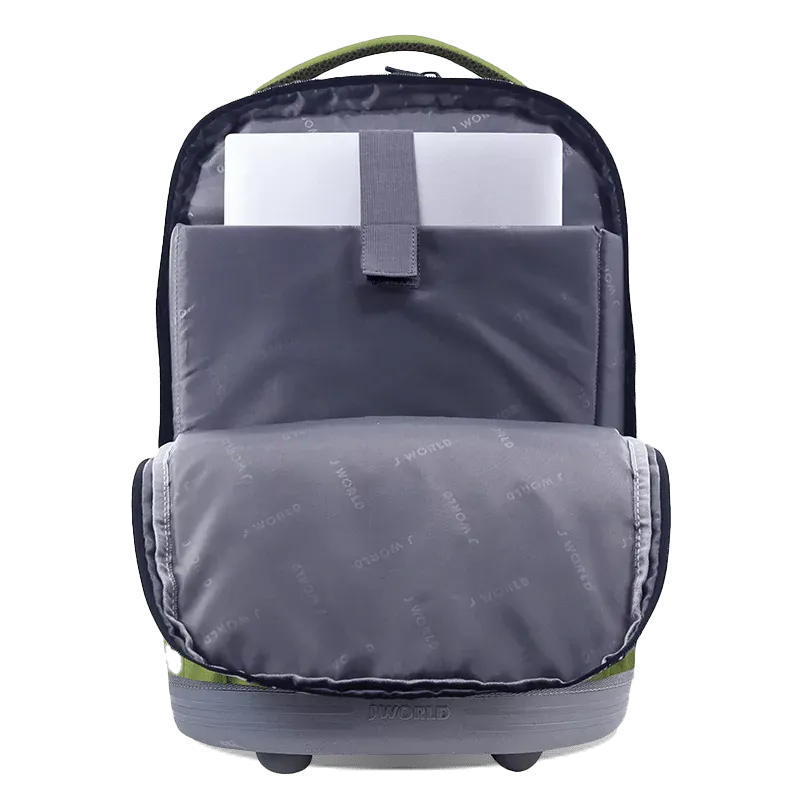 Sundance Laptop Rolling Backpack (20 Inch) in Celery