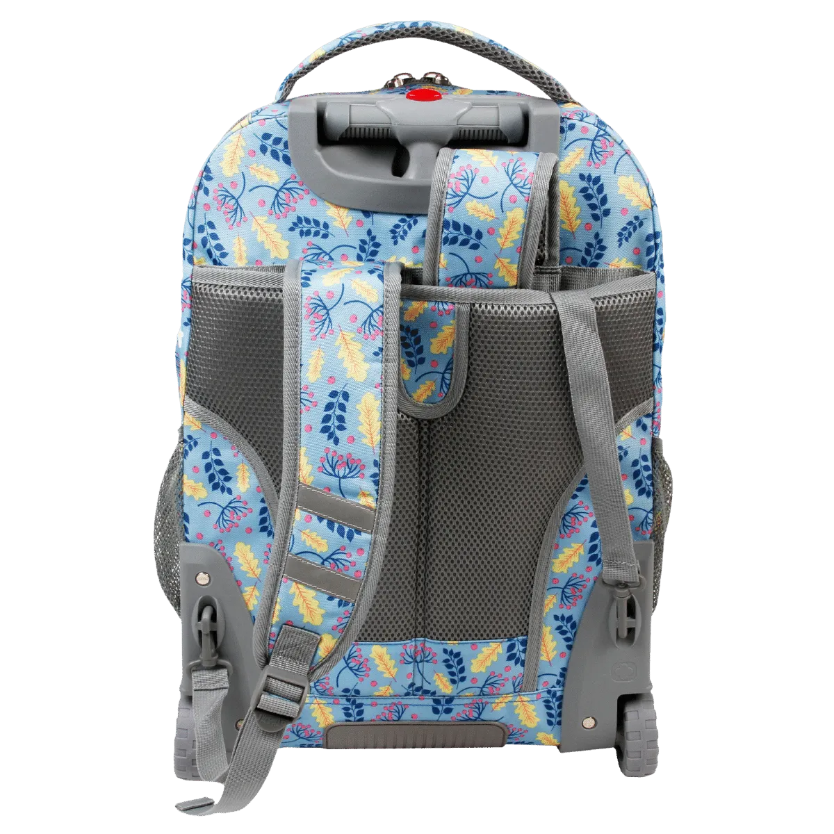 Sundance Laptop Rolling Backpack (20 Inch) in Sky Leaves - Final Sale