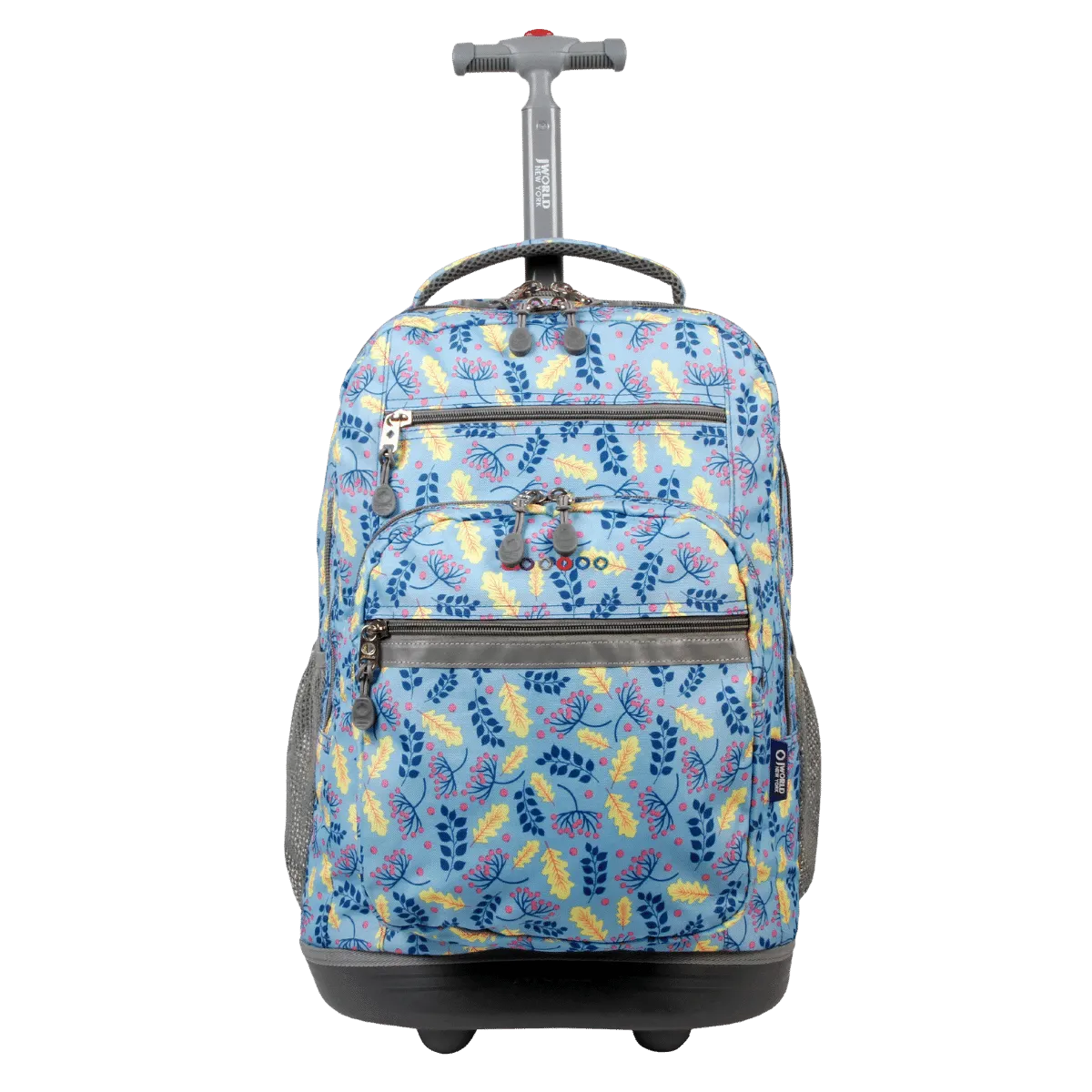 Sundance Laptop Rolling Backpack (20 Inch) in Sky Leaves - Final Sale